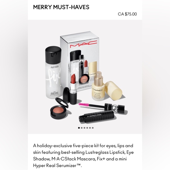 🔥$55🔥MAC Cosmetics Merry Must Haves Kit - Picture 5 of 5